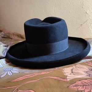 Goorin Bros Colonel Pierce- Merino Wool Felt Wide Brim Fedora